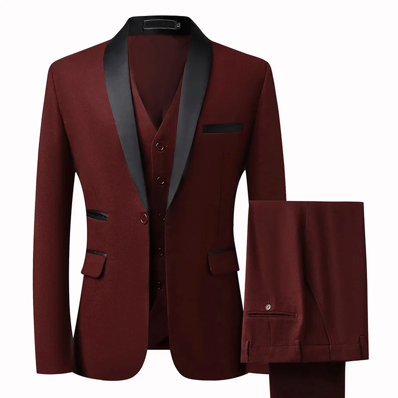 M10091  Groom\'s double-breasted suit