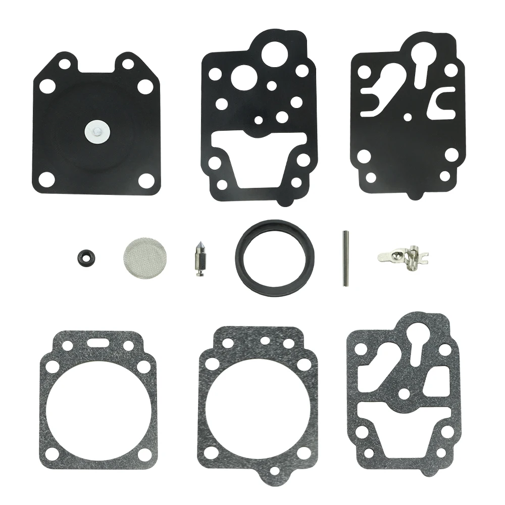 5Pcs Carburetor Carb Repair Rebuild Gasket Kit  For Walbro K20-WYJ D20-WYJ Echo Husqvarna Toro Ryobi Honda Homelite Trimmer