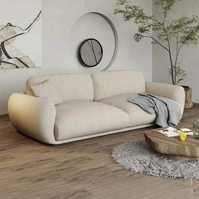 Nordic Japanese-style wabi-sabi Sufeng double small apartment furniture living room