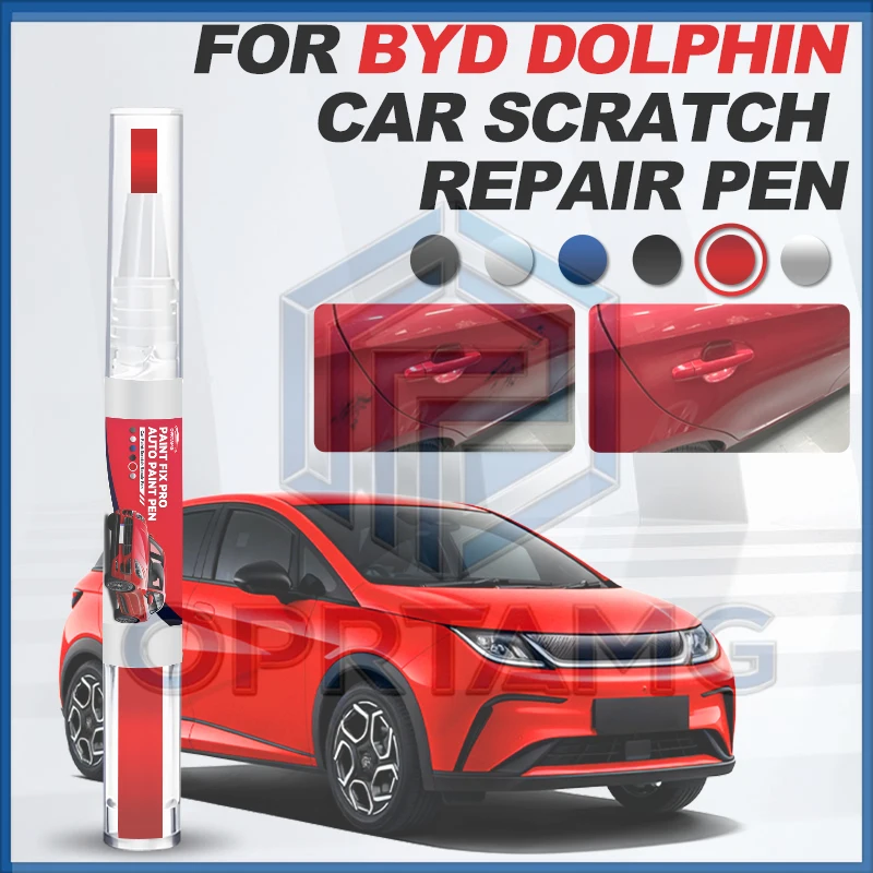 

Автомобильные аксессуары для BYD Dolphin 2021-2025 BNA1: Карандаш для ремонта краски, средство для удаления царапин, DIY аксессуары для авто, черный/белый