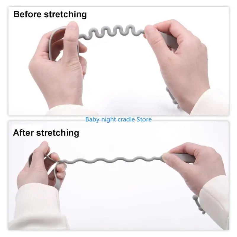 J2FF زجاجة من السيليكون الآمنة غذائيًا لعربة الأطفال ذات الكرسي العالي للأطفال الصغار