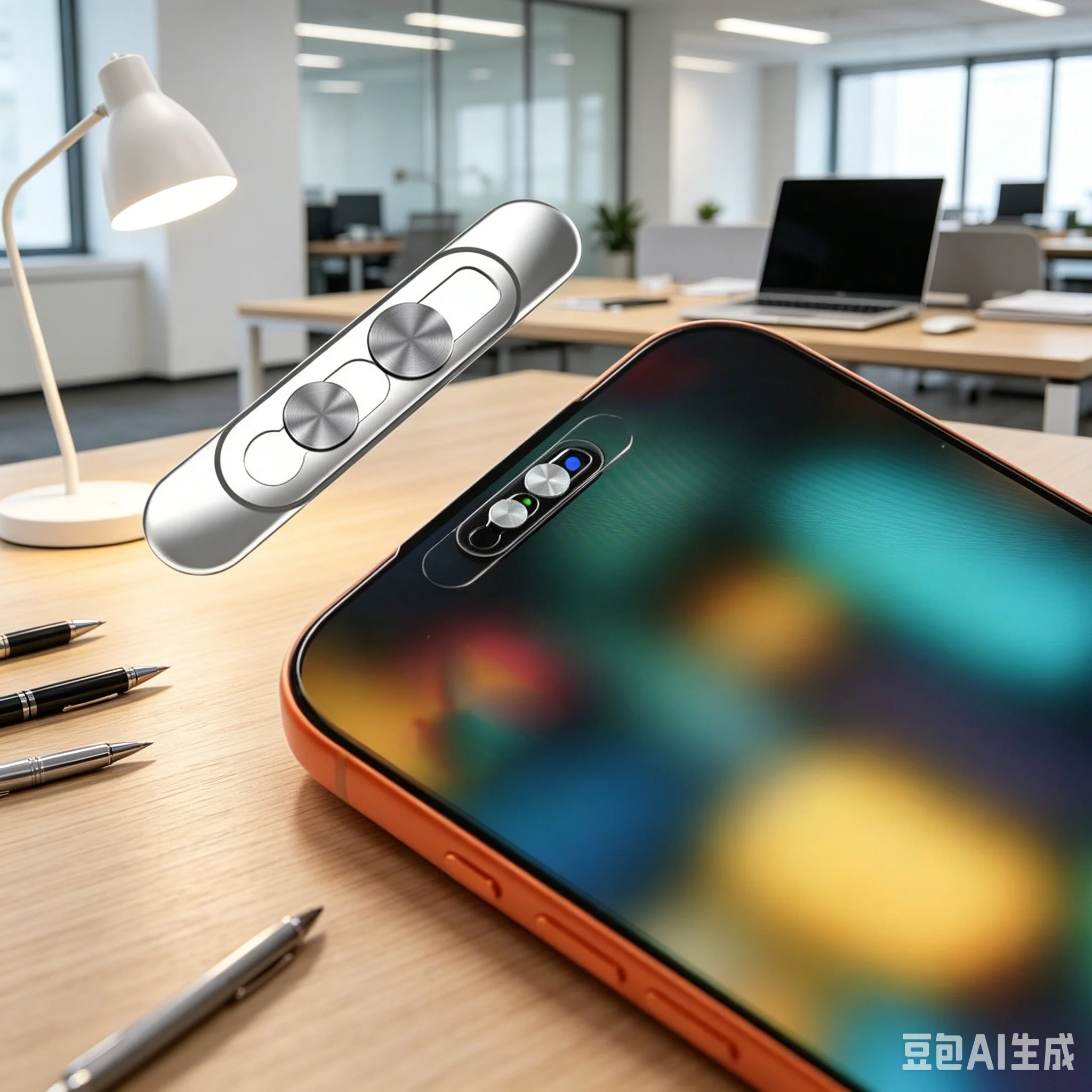 Premium Front Camera Privacy Cover For IPhone Mobile Phone Single Hole Front Lens Cover Secure Your Face Recognition