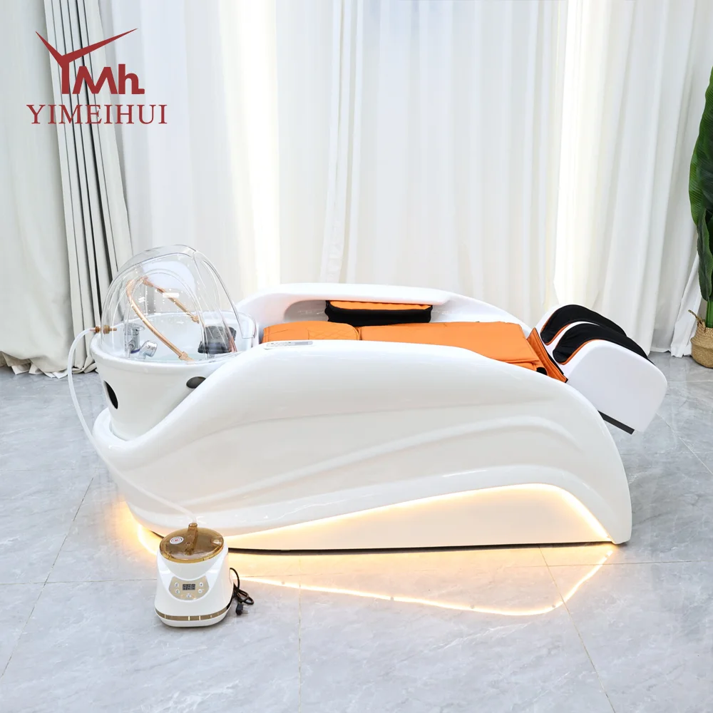 

Современные электрические массажные кушетки для мытья головы и ухода за лицом в салонах красоты