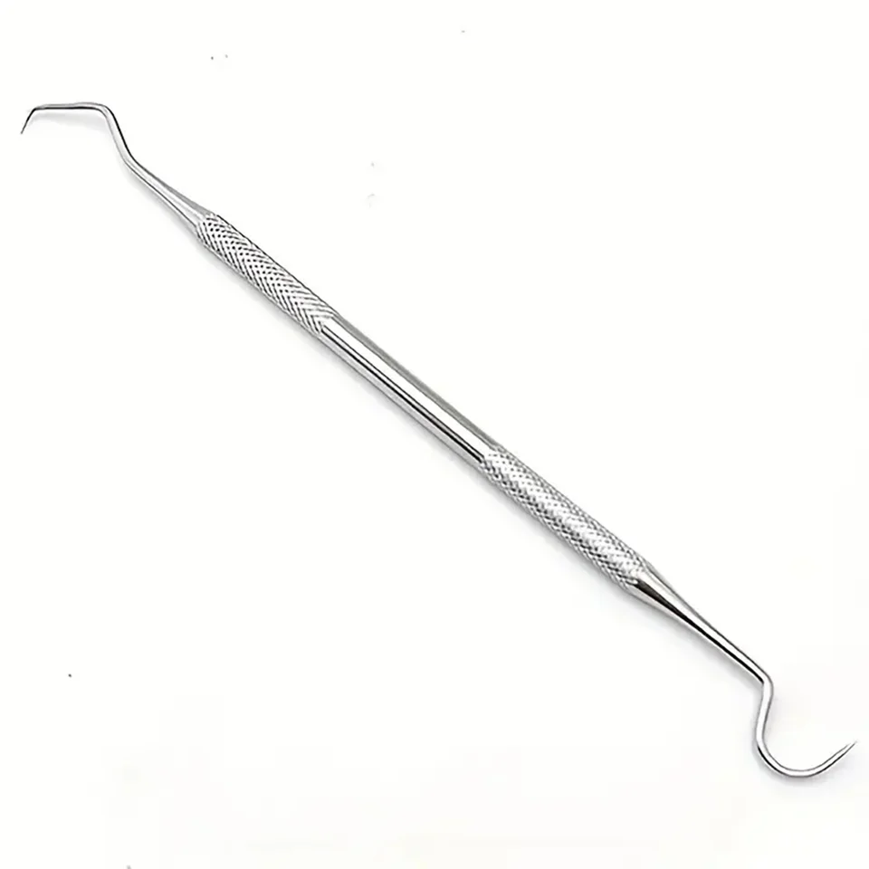 Kit de Herramientas Dentales para Eliminar la Suciedad Dental, Kit Profesional de Limpieza Dental con Tijeras, Hilo Dental y Otros Accesorios para el Cuidado Bucal 5