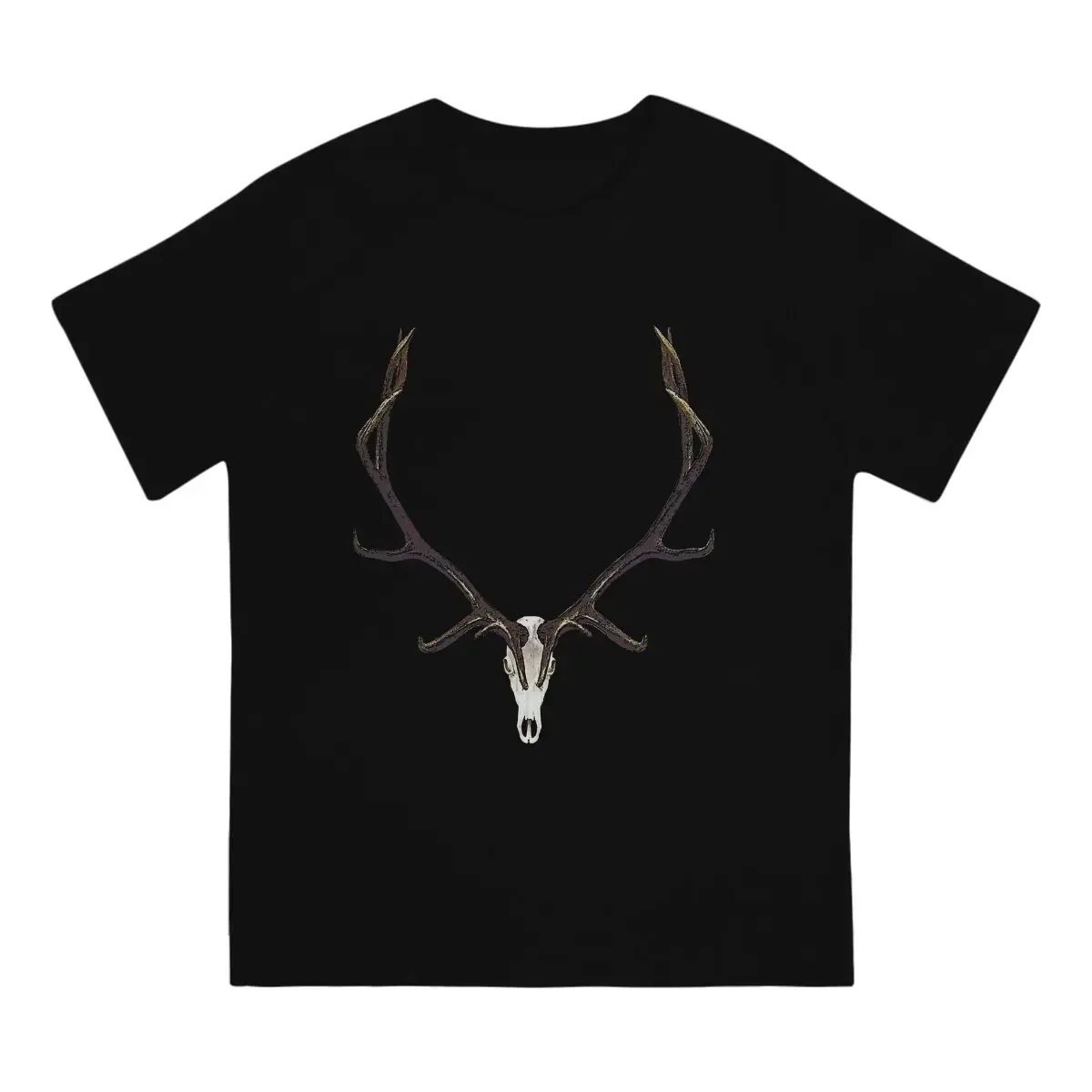 Bull Elk Skull Special TShirt Monster Hunter Fantasy-themed Action Role-playing Games Leisure T Shirt Hot Sale Stuff