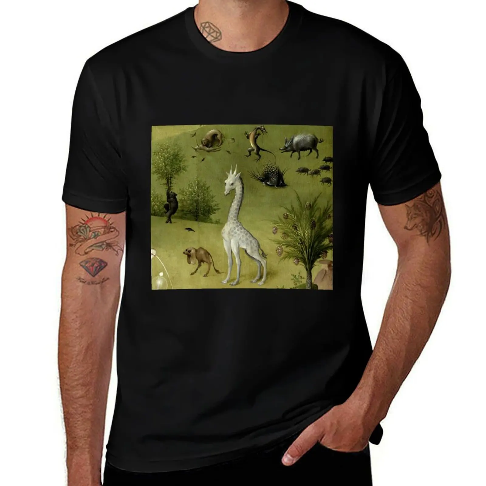 

Hieronymus Bosch - Garden of Earthly Delights - Detail #2a T-Shirt vintage clothes cute clothes tees mens fashion