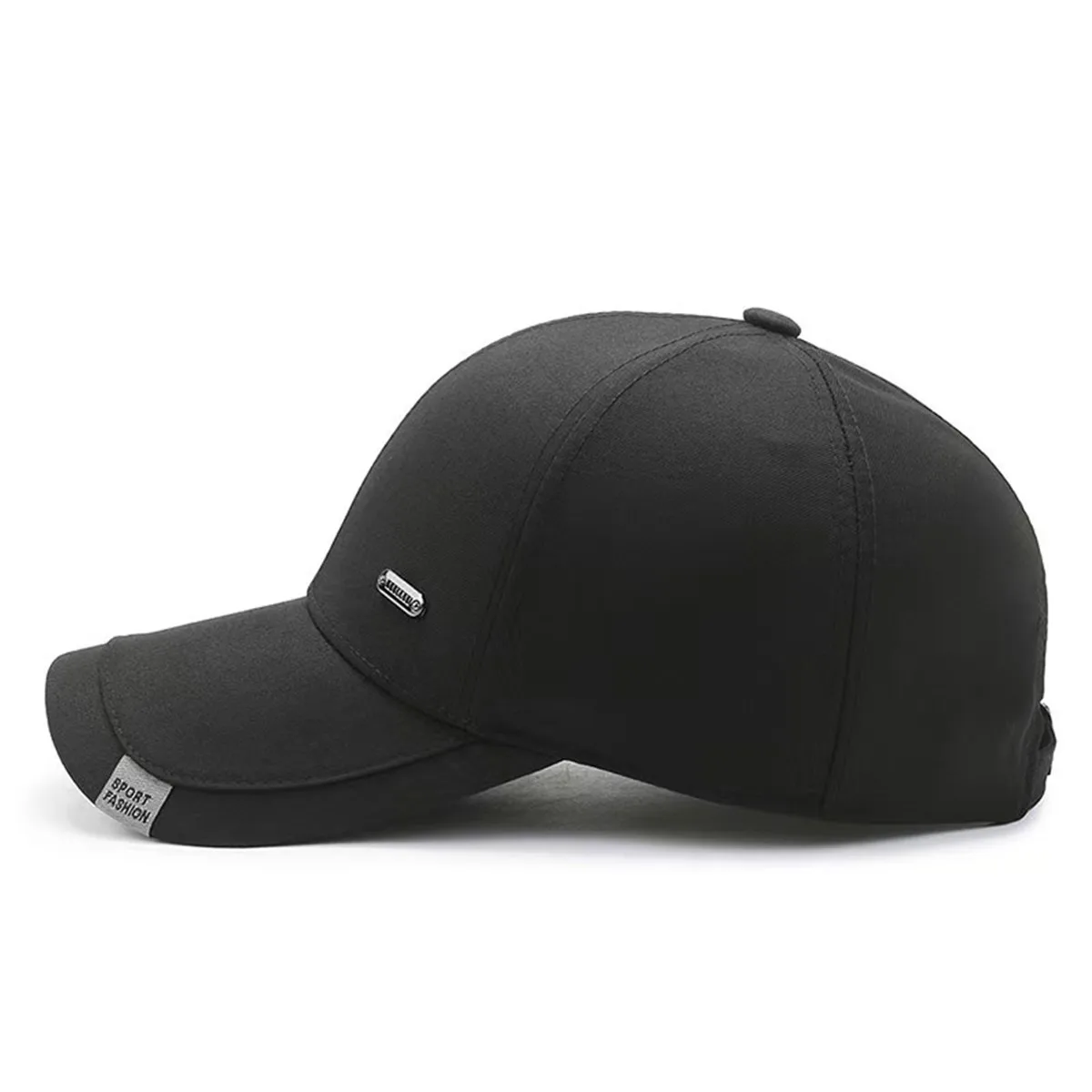 Unisex Kleine Baseballkappen mit Eisenetikett für Frühling und Herbst, Verstellbare Freizeithüte, Sonnenschutzhüte, Sportkappen – Detail 3