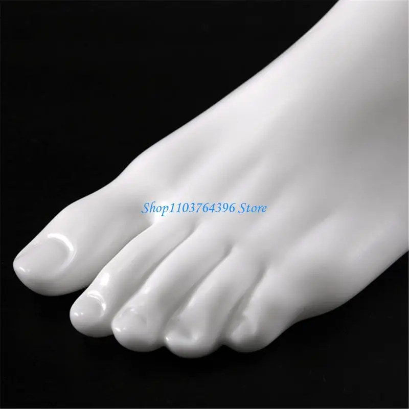 

1 пара учебных пособий, прототип стопы из ПВХ, имитация реплики стоп, текстура из ПВХ идеально подходит для выставки обуви,