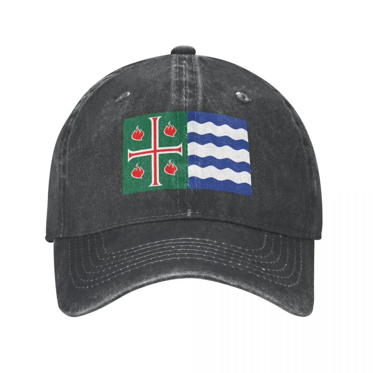 Flag of Mayaguez, Puerto Rico Cowboy Hat Fishing cap Trucker Hat Women's Hats For The Sun Men's