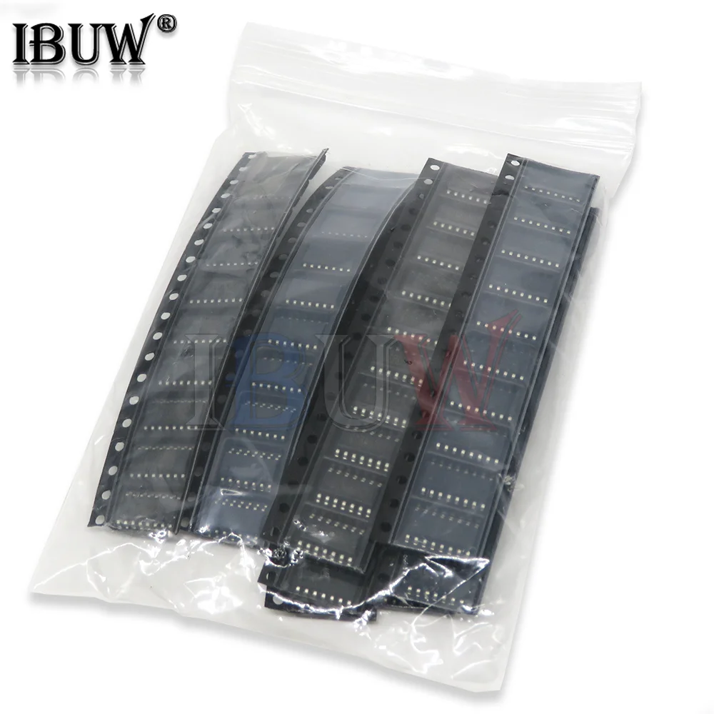 80PCS SMD 74HC00D 74HC04D 74HC08D 74HC14D 74HC138D 74HC164D 74HC165D 74HC595D SOP Logic IC assortment Kit 8Values diy electronic