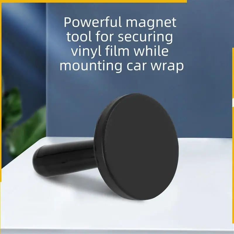 A92p 8 pçs envoltório de carro preto pinça ímã titular para sinal vinil, embrulho de carro & artesanato sinal fazendo ferramentas de vinil ímãs