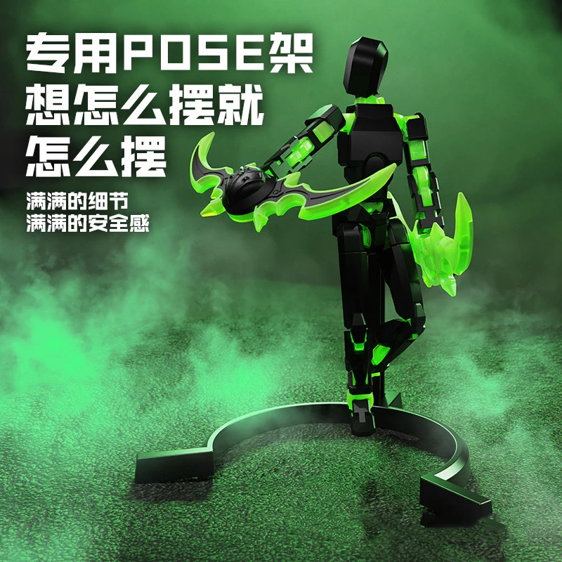 Lucky 13 Figure Toys Dummy 3D Printed Movable Shapeshift Robot Action Figuras DIY Mannequin Decompression Toys Robot Toys