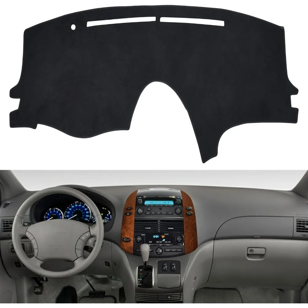 

Коврик для приборной панели, совместимый с Toyota Sienna 2004-2010 гг.