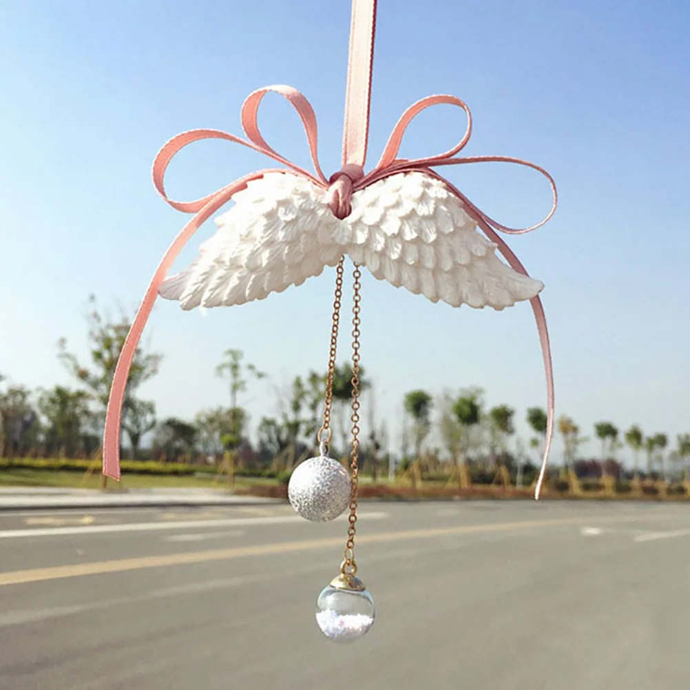 

Fashionable Aromatherapy Pendant Fragrance Air Freshener Gift White Rearview Mirror Hanging nament Perfume Pendant