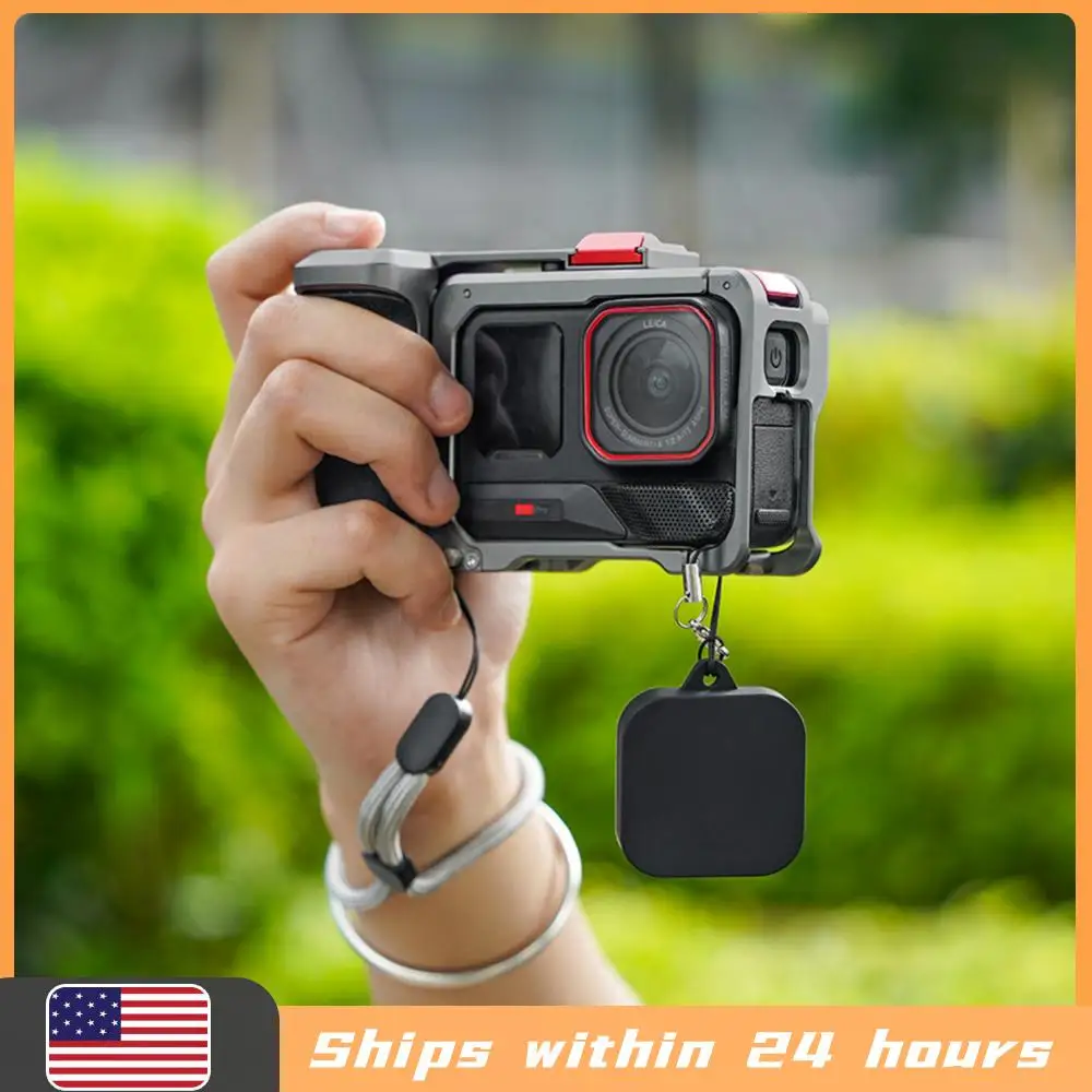 

Металлический держатель-рукоятка для Insta360 Ace Pro/2, износостойкий, эргономичный, съемный, удобный, для экшн-камер