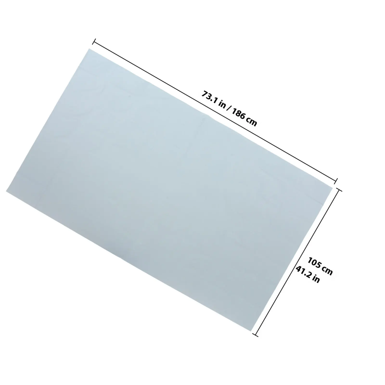 Anti Glare Projector Screen Cloth High Definition Indoor Outdoor Projection Screen Compatible with Dlp LED 3D Projectors Crystal