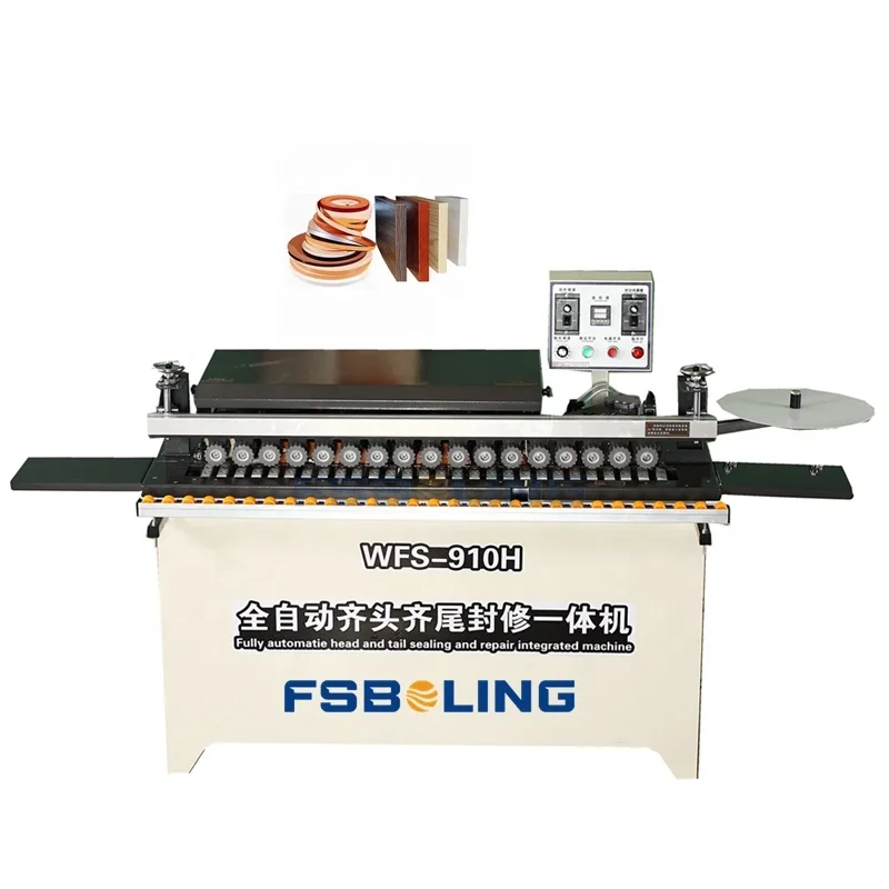 High-speed Multifunctional Trimming and Polishing Integrated Automatic Edge Banding Machine