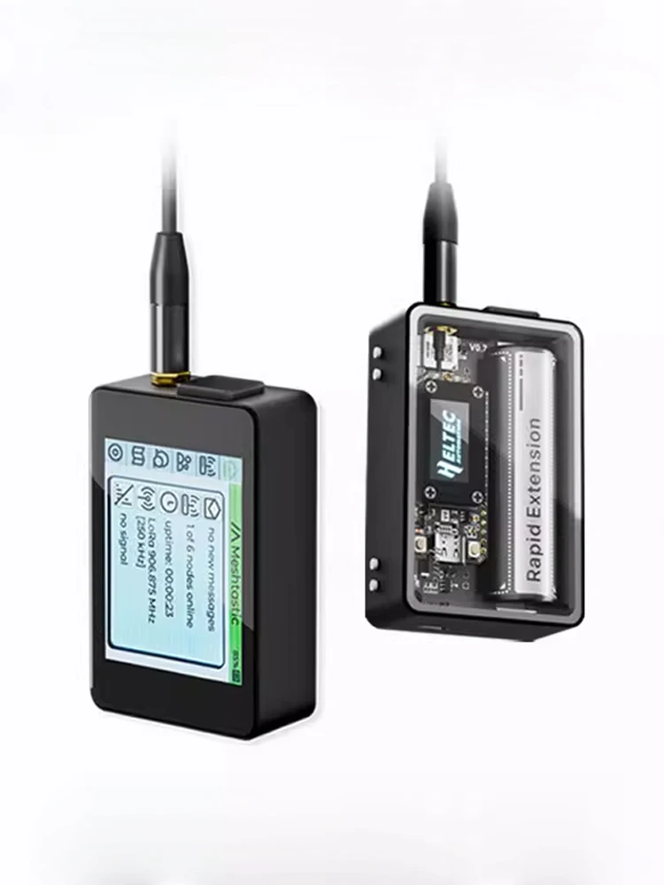 Heltec V4 LoRa 32 V4 Uitbreidingskit ESP32 SX1262 Meshtastic GNSS WiFi LoRa BLE Solar Aangedreven GPS Ontwikkelbord 2800mAh Li-Ion Batterij - afbeelding 2
