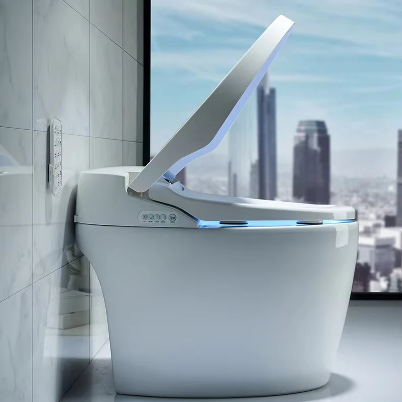 

Ceramics Sanitary Ware Bathroom Toilet Bowl Wc One Piece Floor Mounted Smart Toilet