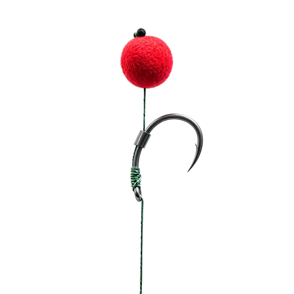 10 stücke Karpfen Angeln Haken PTFE Beschichtung Legierung Stahl Micro Barb Haken Super Sharp Abendessen Harte Crooked Haken Für karpfen Zubehör Tackle – Detail 6