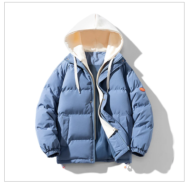 Winter Wattierte Jacke Frauen Patchwork Verdickt Winddicht Reise Casual Mäntel Männer Warme Bequeme Camping Mode Sport Jacke – Detail 14