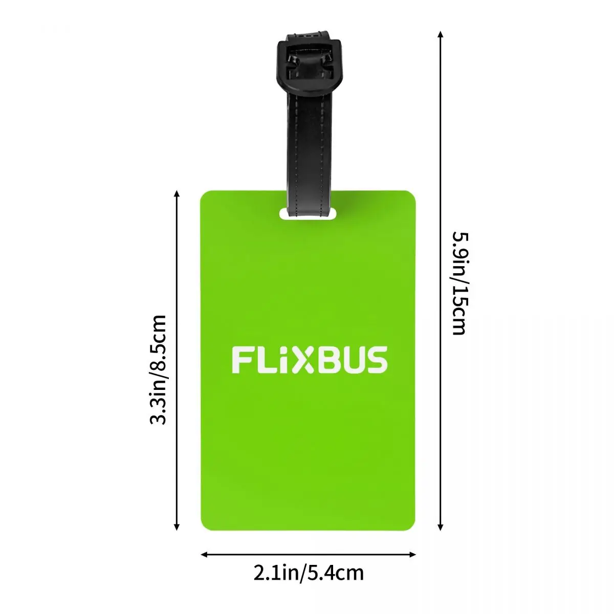 Flixbus Luggage Tags Suitcase Accessories Travel Baggage Boarding Tag Label Holder ID Name Address view 4