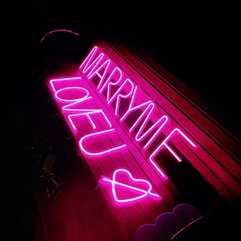 

Pink Letter Alphabet LED Neon Light Digital Battery USB Power Wall Hanging Night Lights Wedding Party Valentine's Day Home Decor