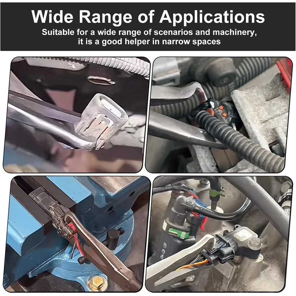 

ABZV-Electrical Disconnect Pliers(5PCS) For Car For-Automotive Electrical Plug Connector, Connector Separator& Hose Clamp Tools