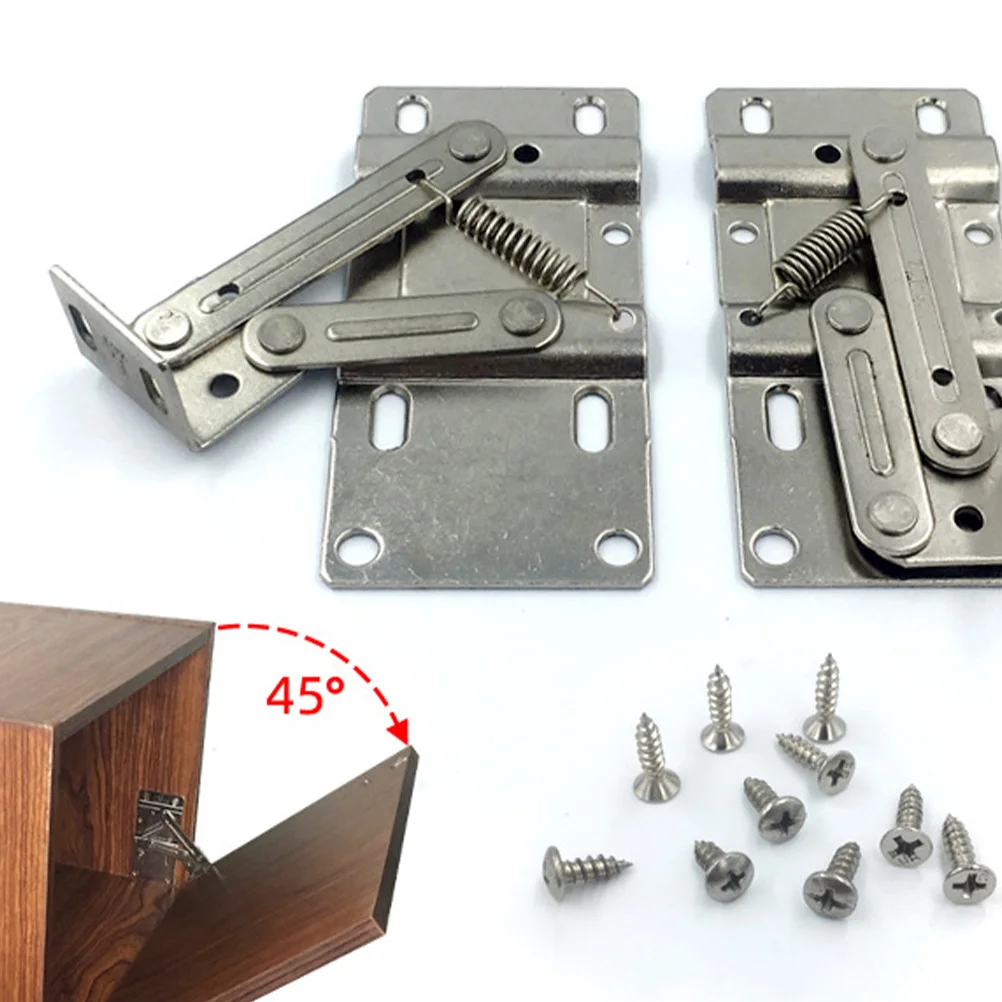

2Pcs CabinetBracket Rivets Durable Cabinet Bracket FurnitureDoor Connector AntiRust Furniture Accessories