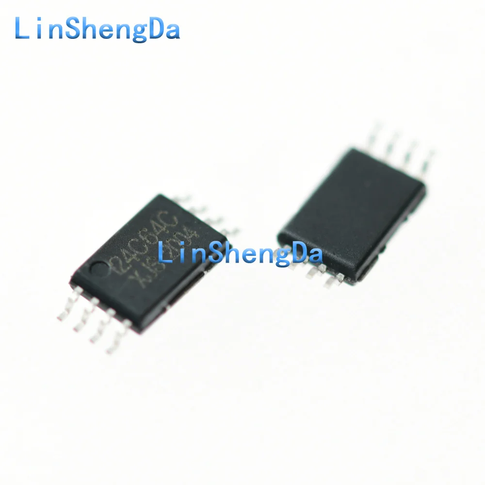 AT24C64 TSSOP8 24C64C IC chip AT24C64D-XHM-T ultra-thin close pin 24C64