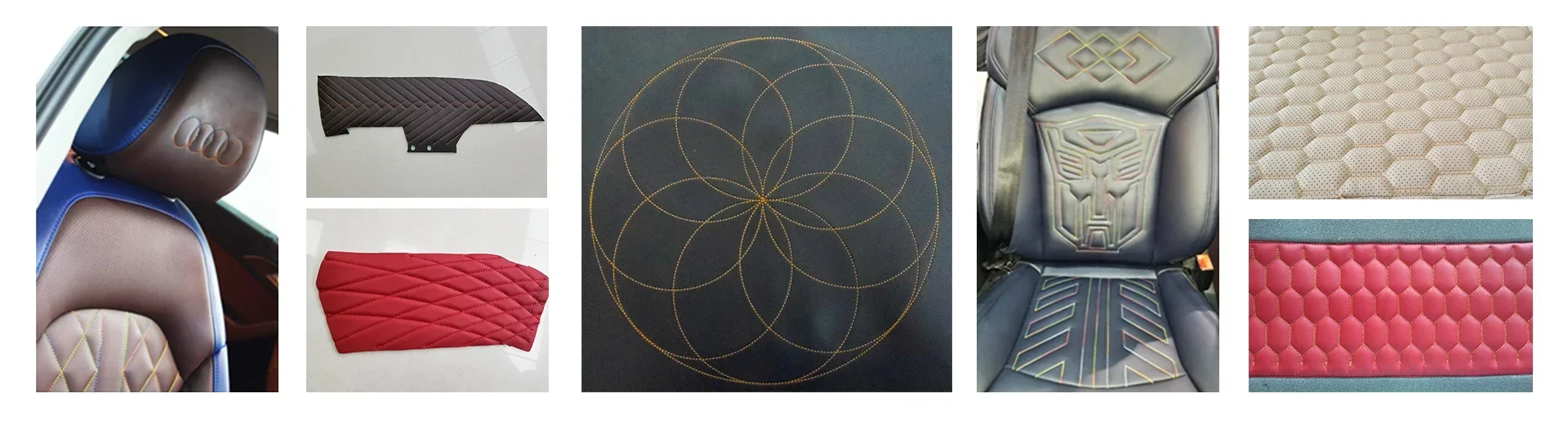 HUAMEI Industrienähmaschine CNC computergesteuerte programmierbare Musternähmaschine