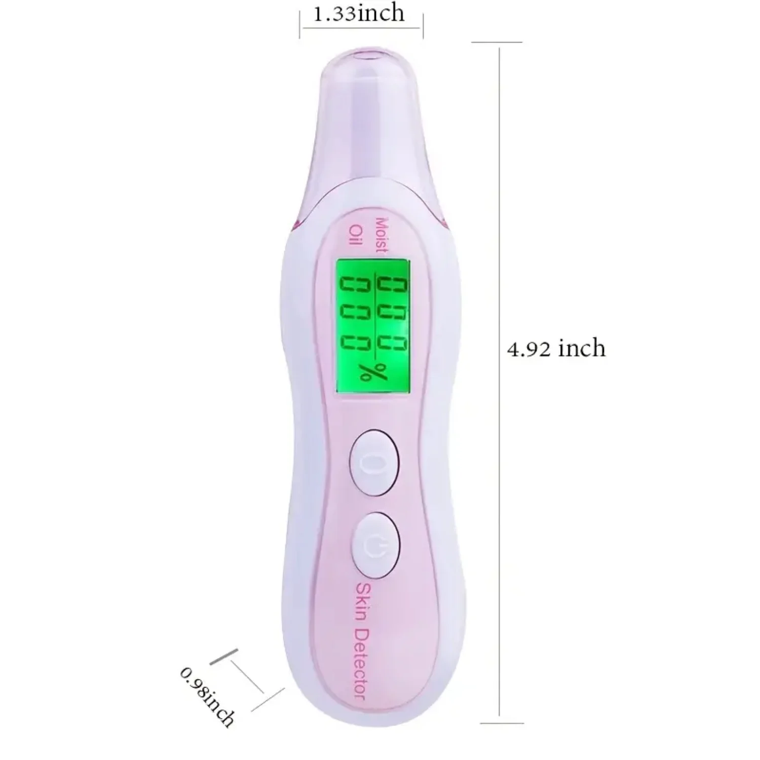 Digital Skin Analyzer Skin Tester, Moisture Oil Monitor For Skin Care, Sensitive Face Skin Tester For Beauty Salon For Home Trav