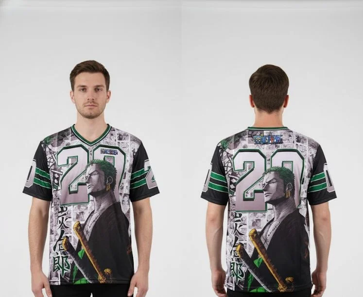 Bandai Anime série Jersey sport Cool mode rue été T-shirt surdimensionné hommes et femmes adulte haut nouvelle offre spéciale