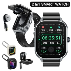 for Xiaomi Redmi Note 15 Note 14 Pro K80 Headphone Smart Watch 2-In-1 Wireless Bluetooth Headphones  Fitness Sports Smartwatch