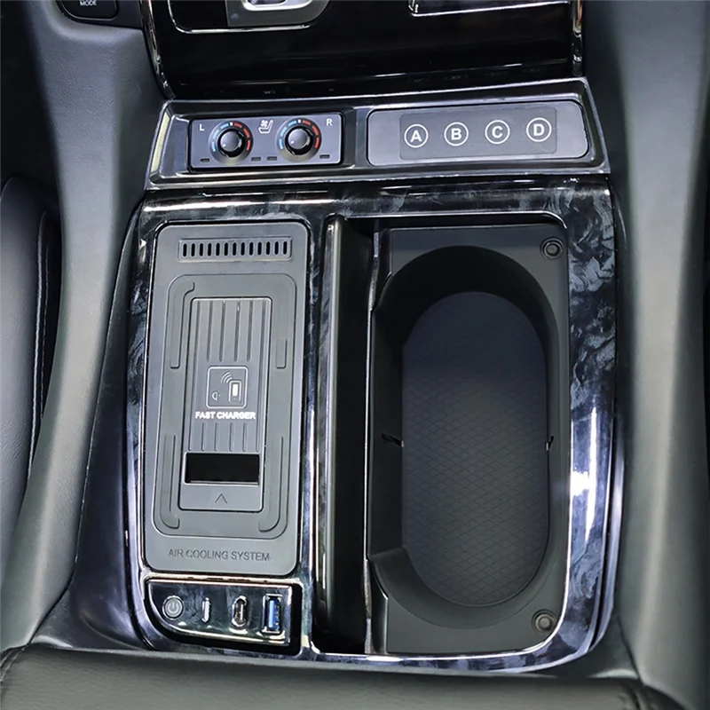 Almofada de silicone de controle central para suporte de copo de água da série Alphard 30 almofada antiderrapante de absorção de choque