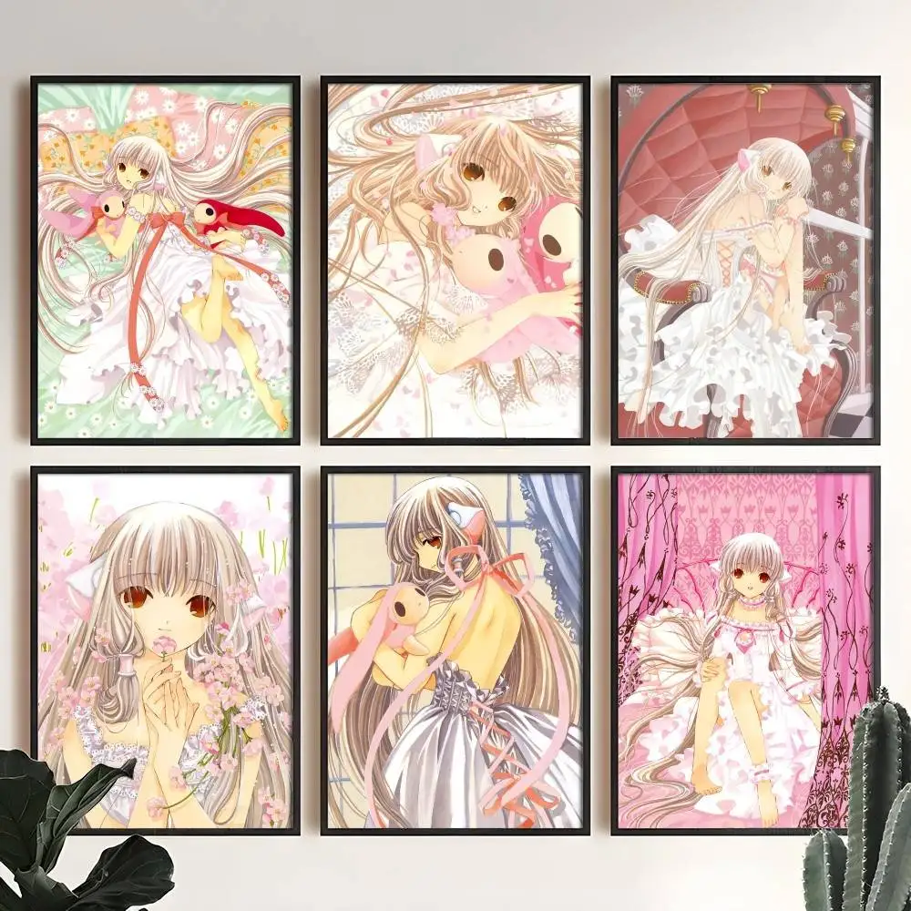 Anime C-Chobits Kawaii Girl Cute Poster High Quality Print Home Decor Wall Art Mural Room Bar Decoration