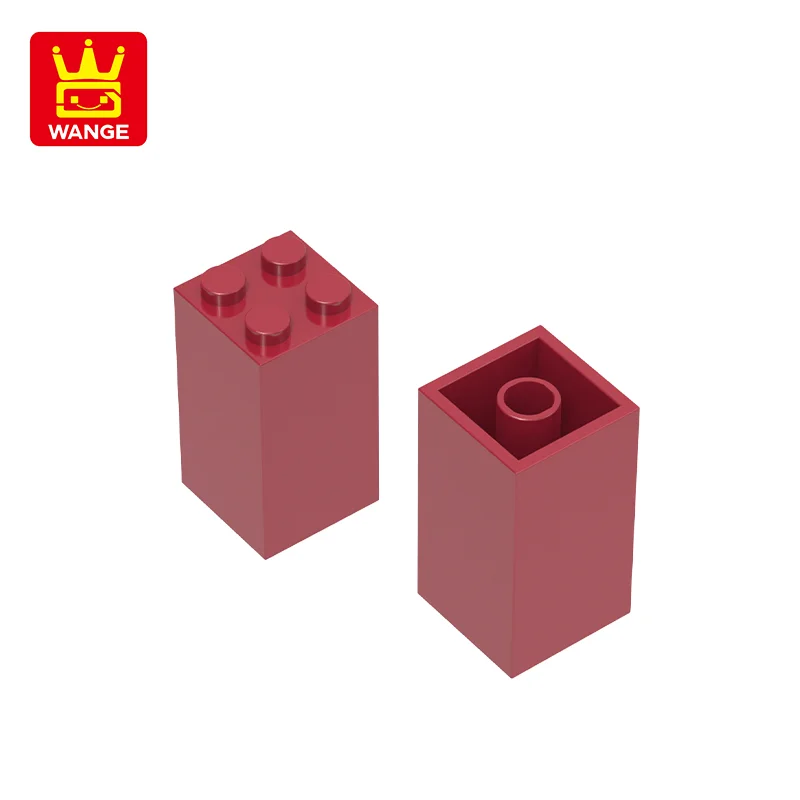 WANGE 24Pcs/Lot 30145 3 High 4 Holes Block Moc Color Accessories Compatible With Brick DIY Children's Toy Assembly Gift Box