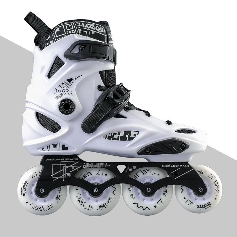 Original Roselle X9 Professional Inline Skates for Adult Kid Slalom Slide Freestyle Racing Free Skating Brush Street Patines