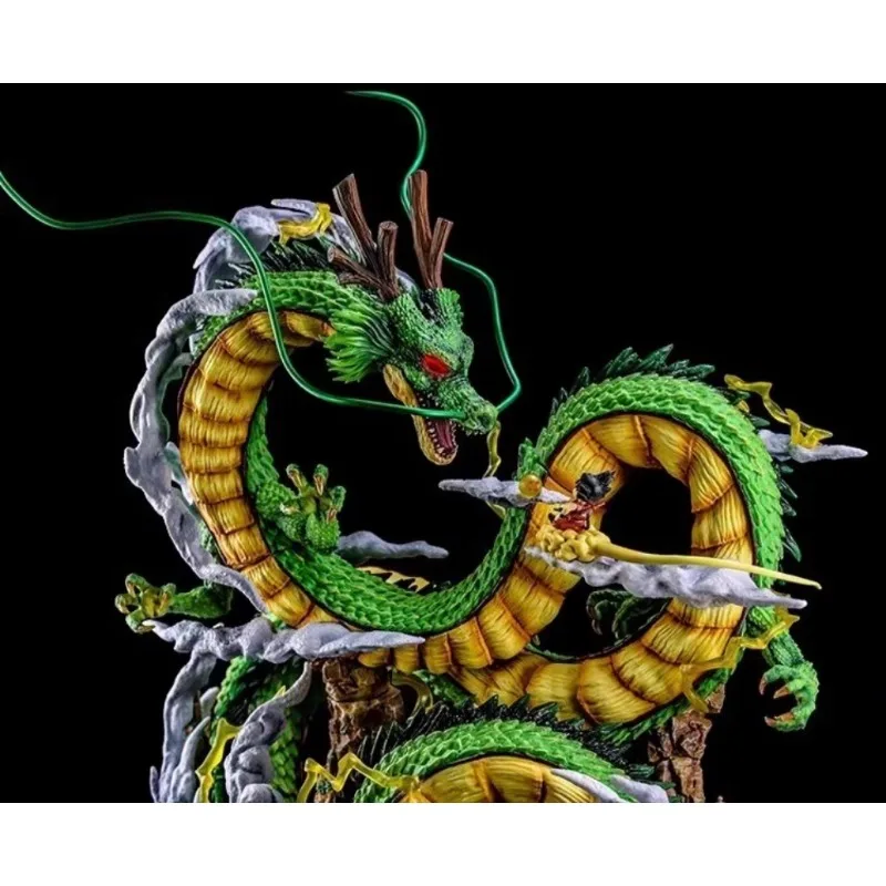 25cm GK YOYO Dragon Ball Figure Shenron e Little Goku Mountain Shenron Figure Pvc Anime Action Series regali di festa giocattoli per bambini