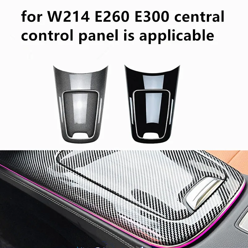 

The central control gearshift panel patch interior modification parts are applicable for Mercedes-Benz E-Class w214, e260, e300