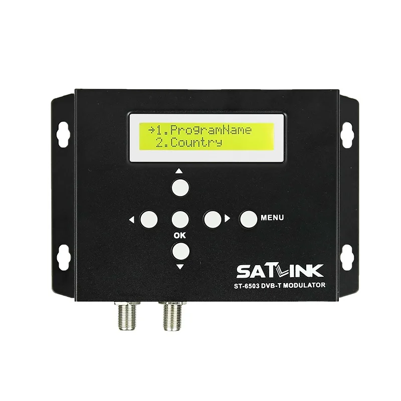 Satlink ST-6503 DVB-T Modulator Route modulator st6503 AV Router DM Modulator DVB-T AV Digital RF Modulator for europe