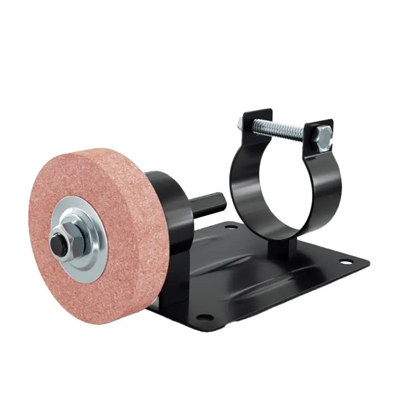 AEE2-Electric Drill Holder Sander Base With Grinding Wheel Metal Polishing Sharpening Converter Electric Drill Cutting Holder