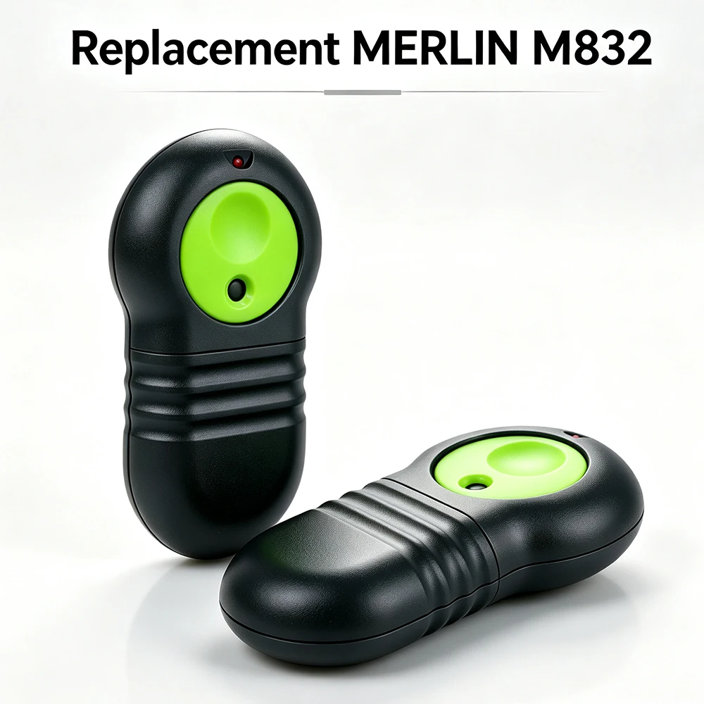 Merlin M842/M832/ M844 Compatible Garage Door Remote Control For Prolift 230T/430R M-500 M-501 Receiver 433.92MHz Code-Hopping