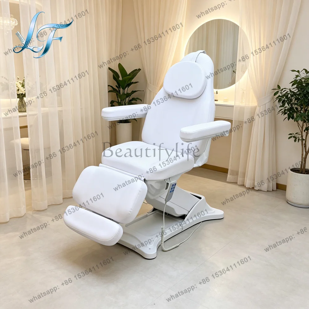 PJ  3 Motor Electric Beauty Bed Reclining Aesthetic Massage Table Medical Examination