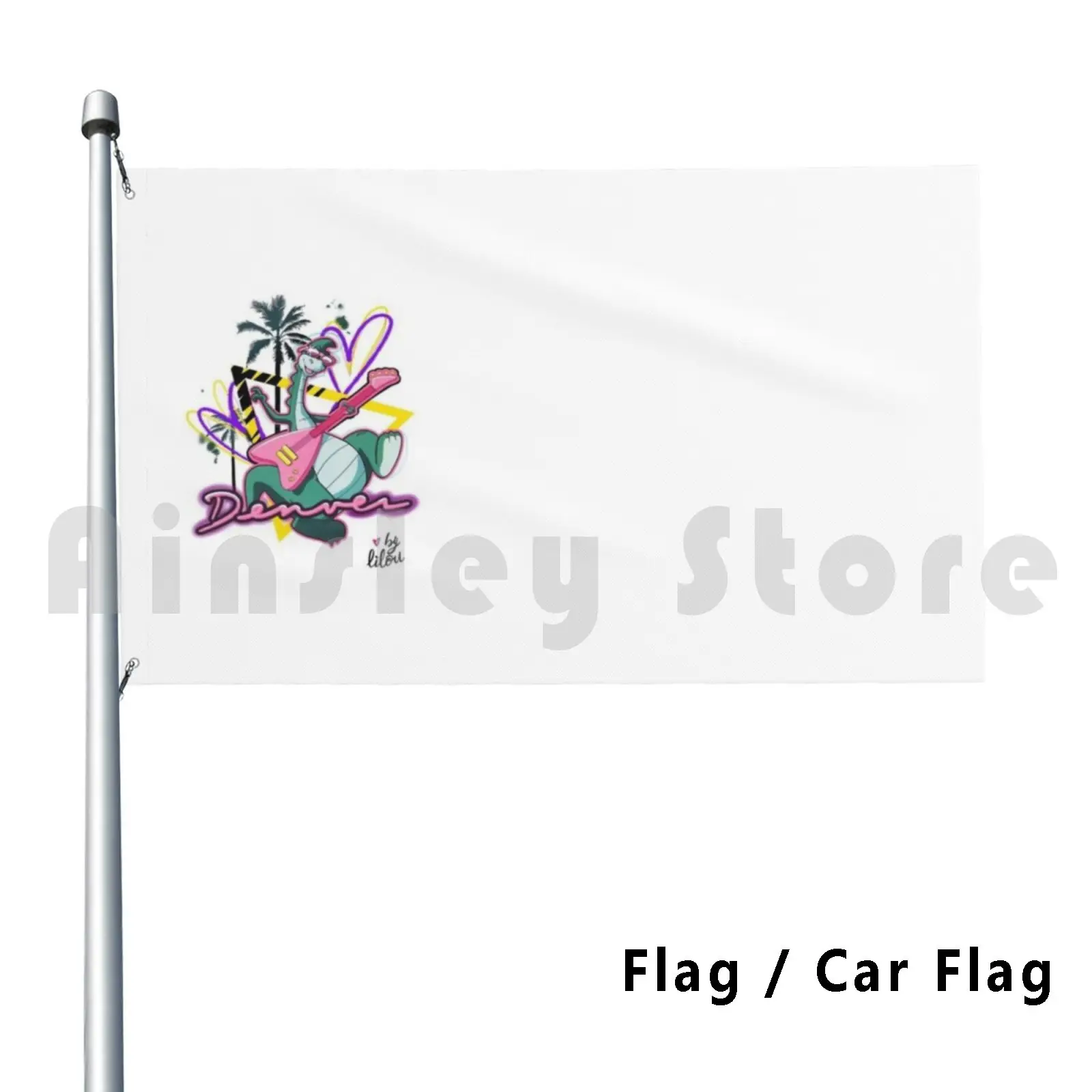 ? You Hum The Credits So Let Yourself Be Tempted ... Outdoor Decor Flag Car Flag Denver By Lilouink Lilou