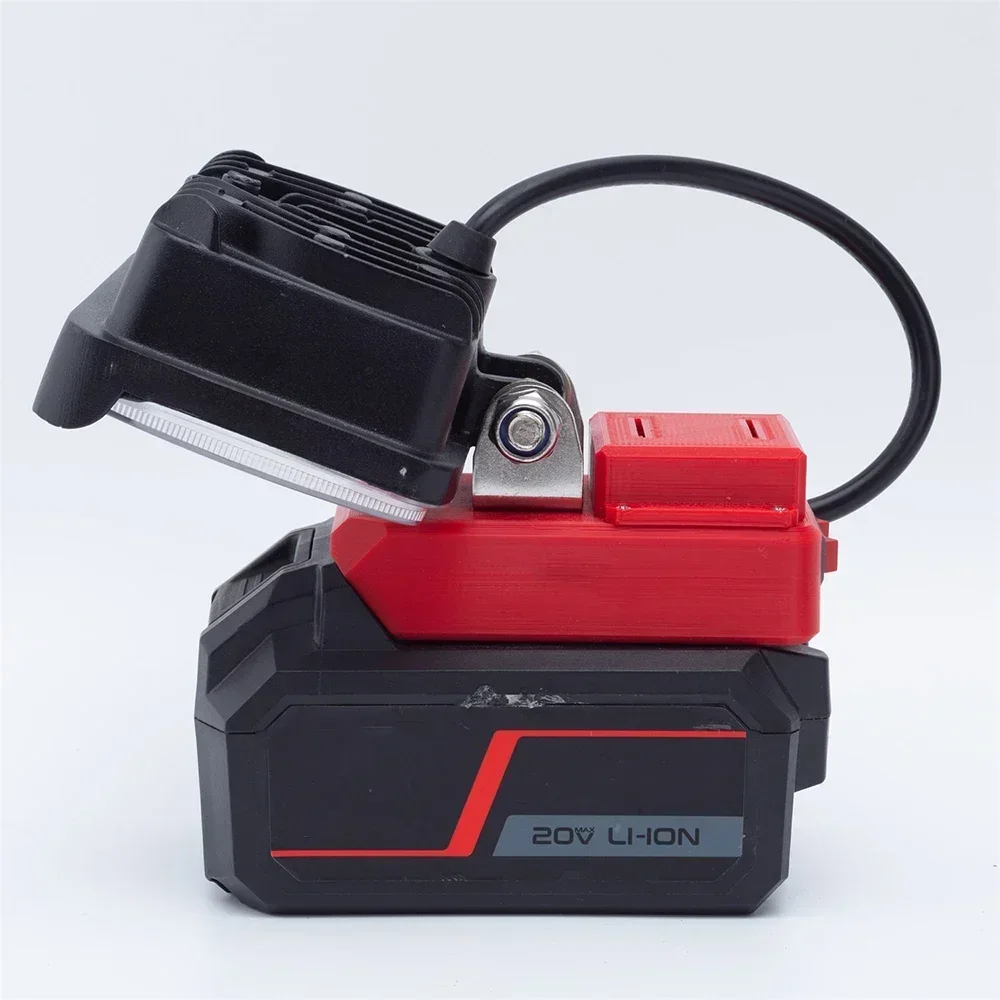 

Portable Cordless LED Work Light with Usb Port for SKIL20v Lithium Battery Workshop Work Camping Fishing Travel Power Tool Light