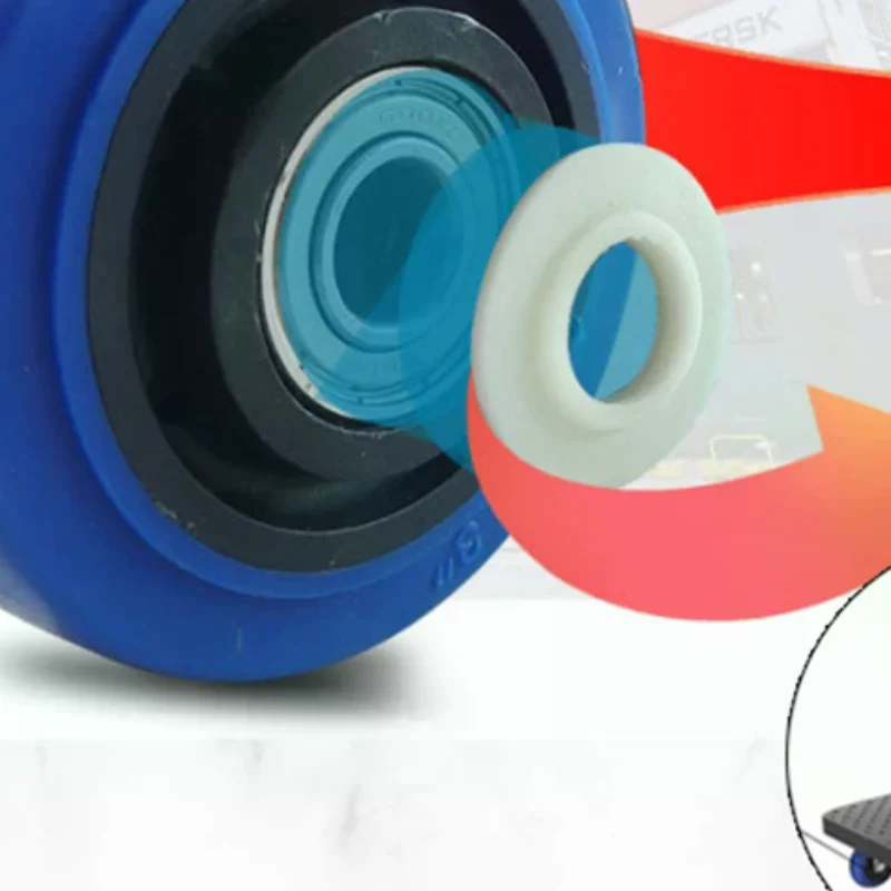 

3/4/5 дюймов износостойкие сменные ролики для тяжелой мебели, аксессуары для тележек промышленного оборудования