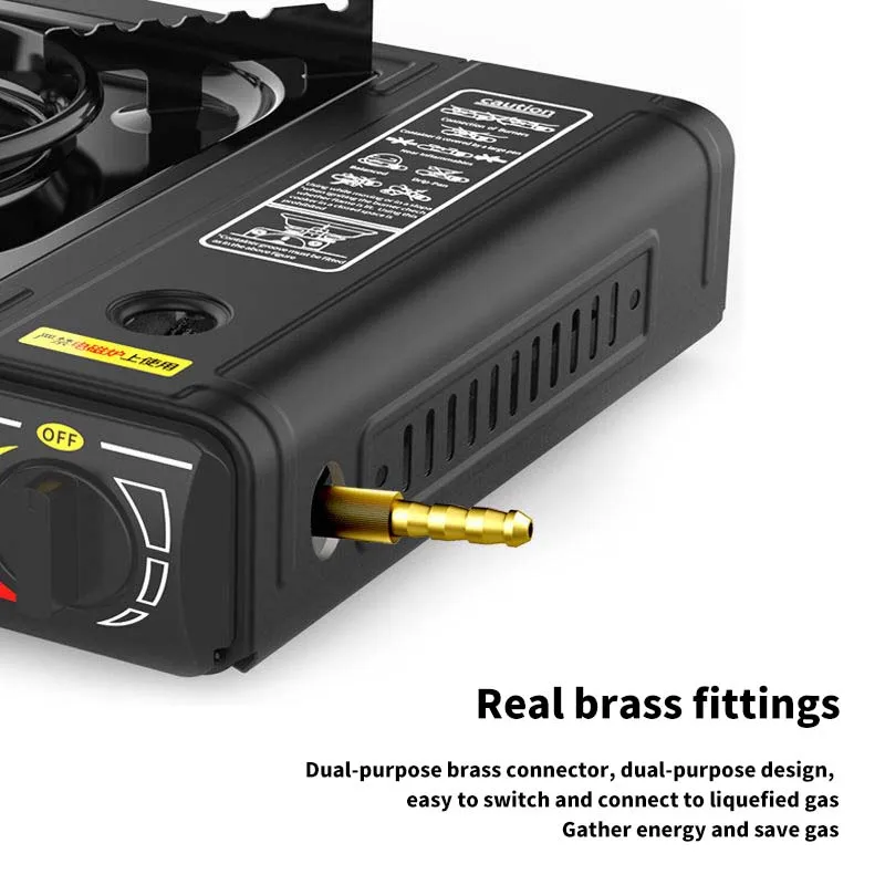 미니 여행 버너 부탄 스토브 야외 캠핑 휴대용 가스 스토브 버너 홈 주방 쿠커 가스 스토브