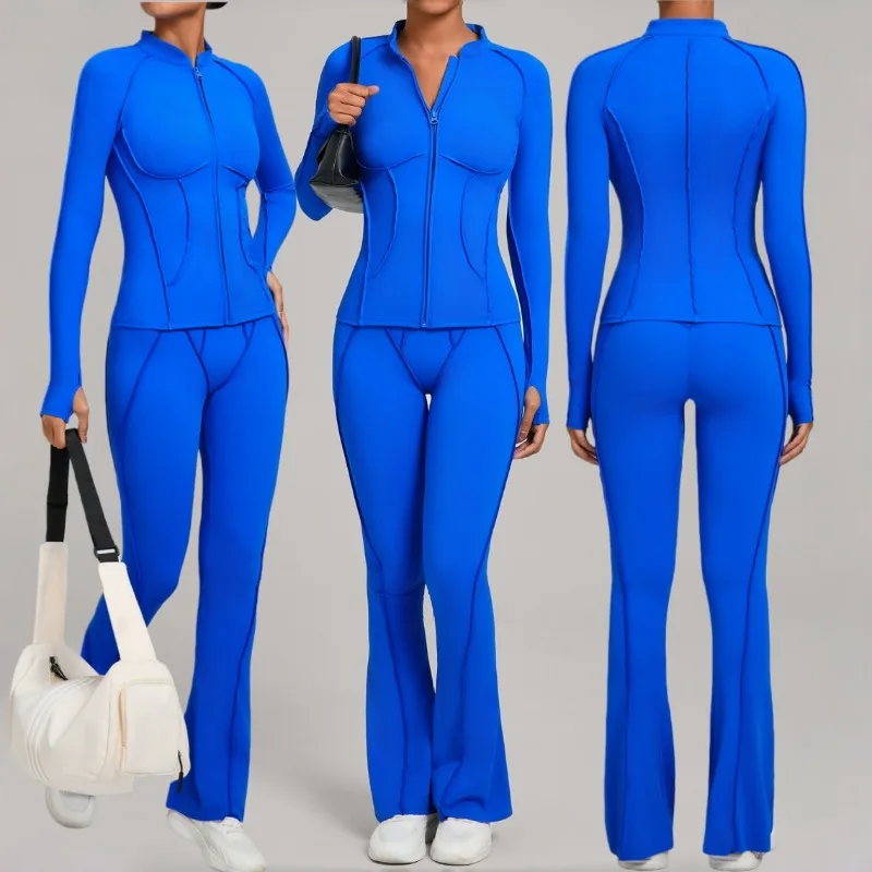 

Женская одежда для йоги с шлифованием волос на осень-зиму, утягивающая одежда для фитнеса, подтяжки бедер, спортивная одежда для бега на открытом воздухе