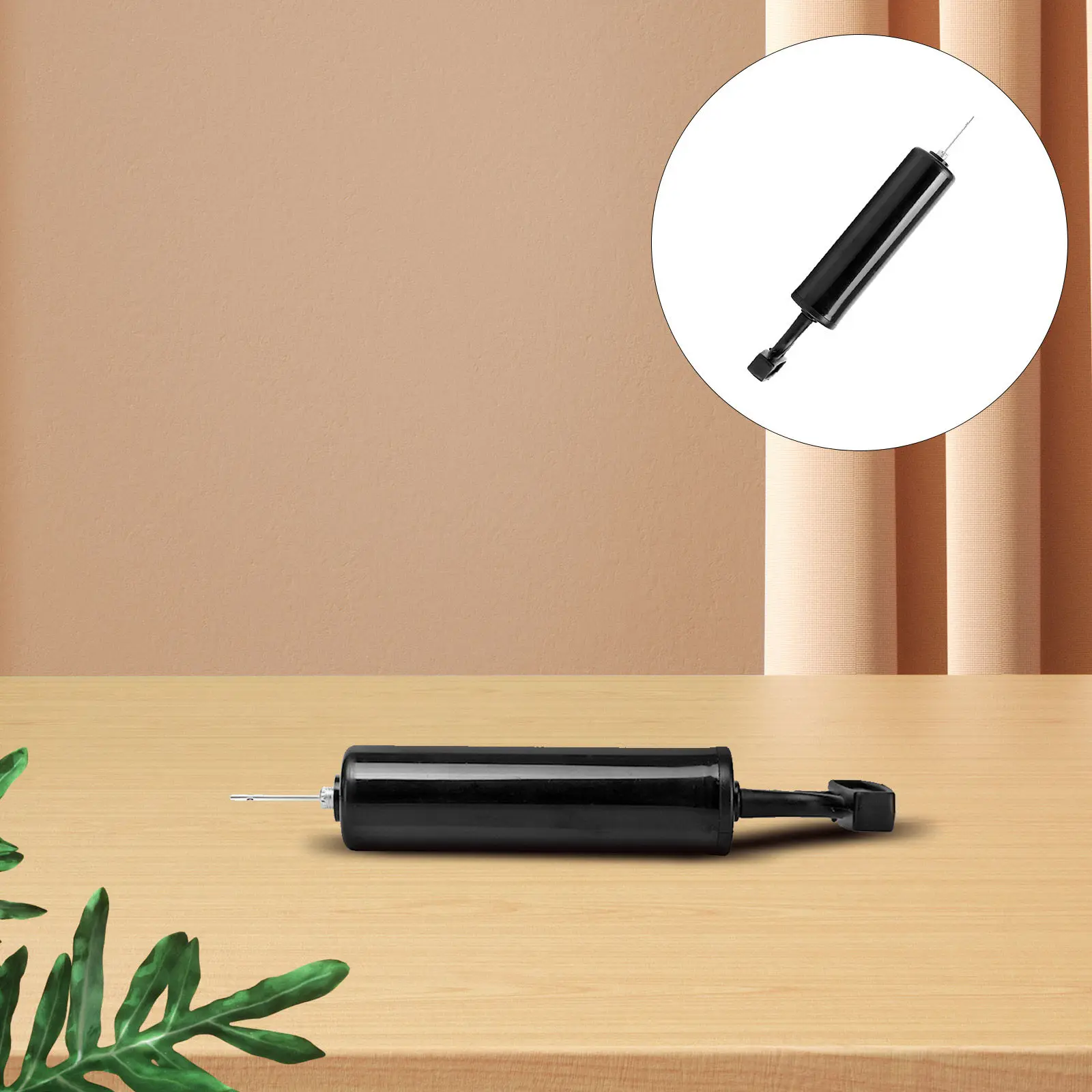 Plastic Bike Tire Pump Portable Lightweight Ball Hand Pump Efficient Inflation for Basketball Soccer Volleyball